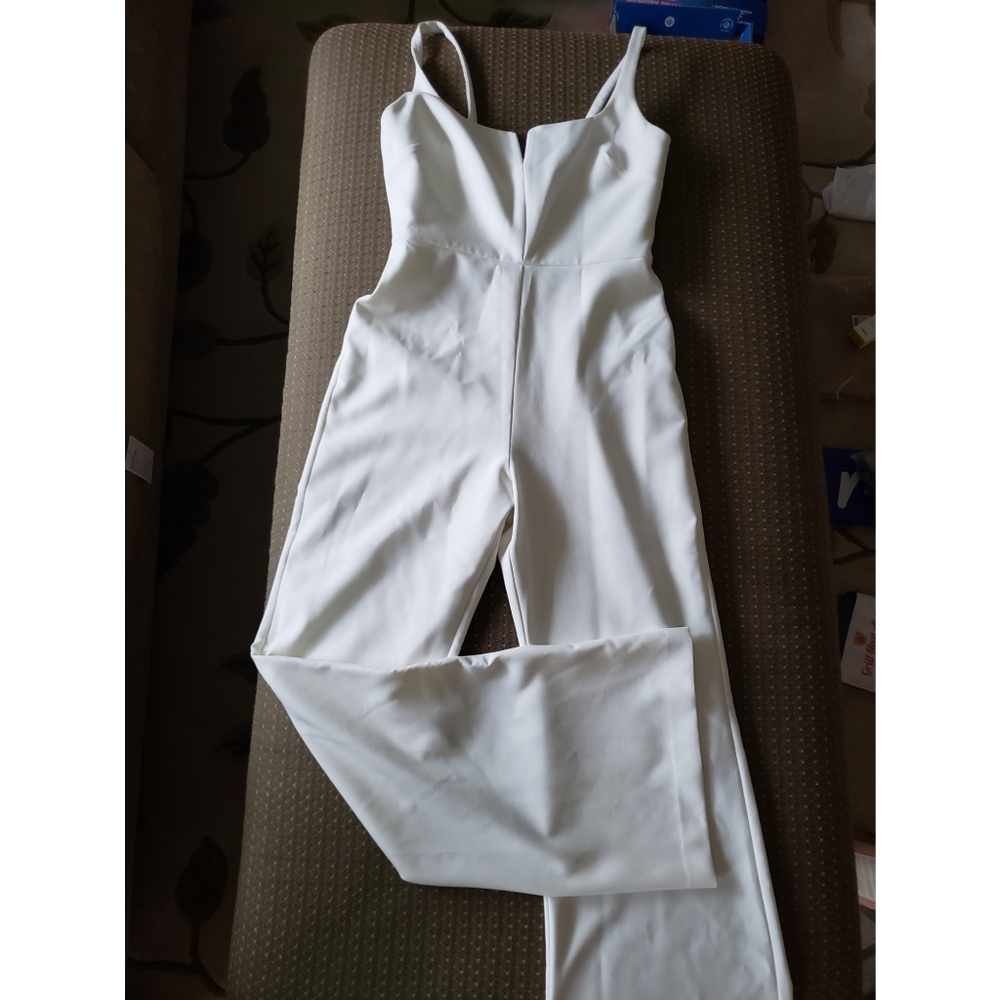 White jumpsuit